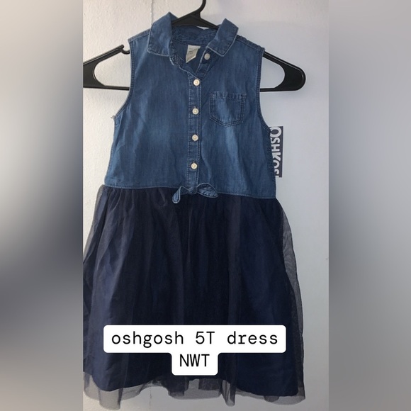 Oshgosh toddler 5T dress new without tags - Picture 1 of 4